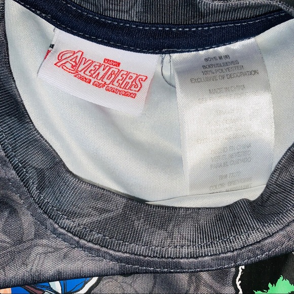 Avengers boys size 8 long sleeve shirt - Picture 2 of 3